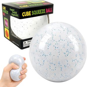 Snowball Stress Ball.Stretchy Fidget Toys for Anxiety Relief Squishy Toys.Realistic Snowball Squeeze Toy for Adults Stress Relief (Snowball 01) : Toys & Games